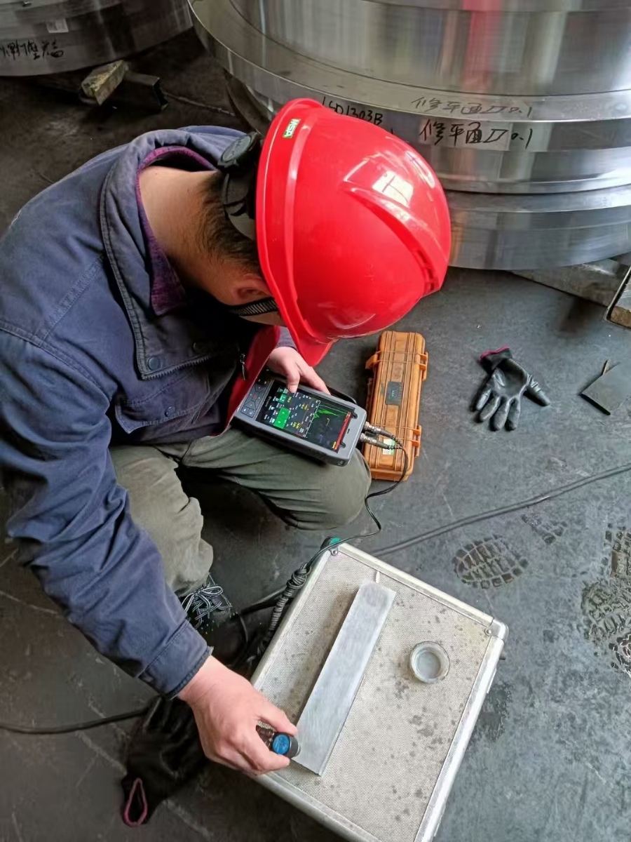 智聯(lián)型超聲波探傷儀現(xiàn)場(chǎng)案例