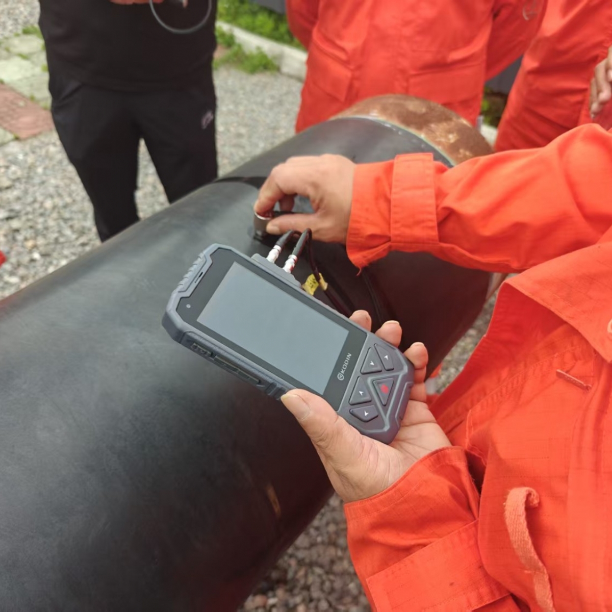 超聲波測厚儀現(xiàn)場案例